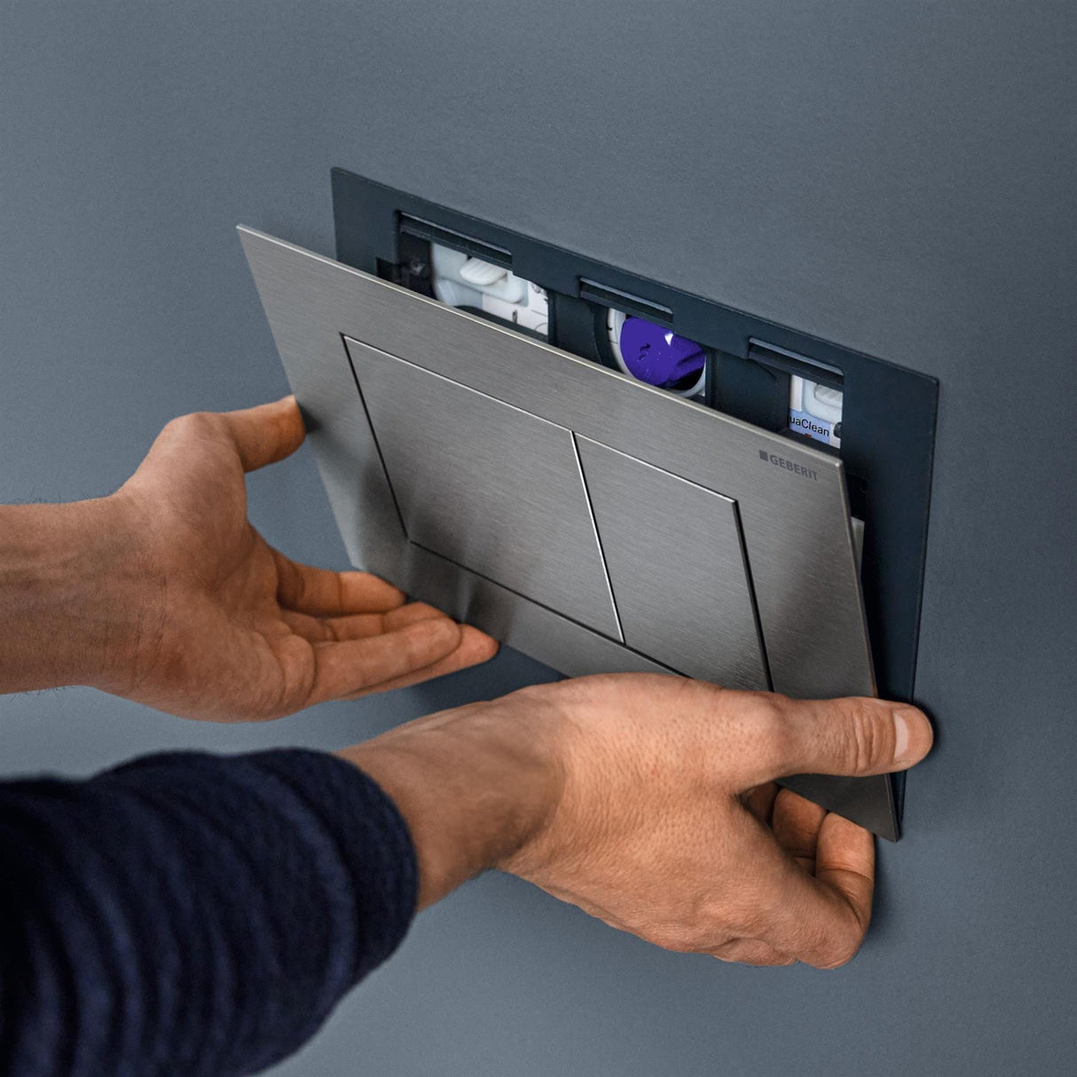 Geberit Flush Plate Geberit Sigma Square Stainless Steel Flush Plate
