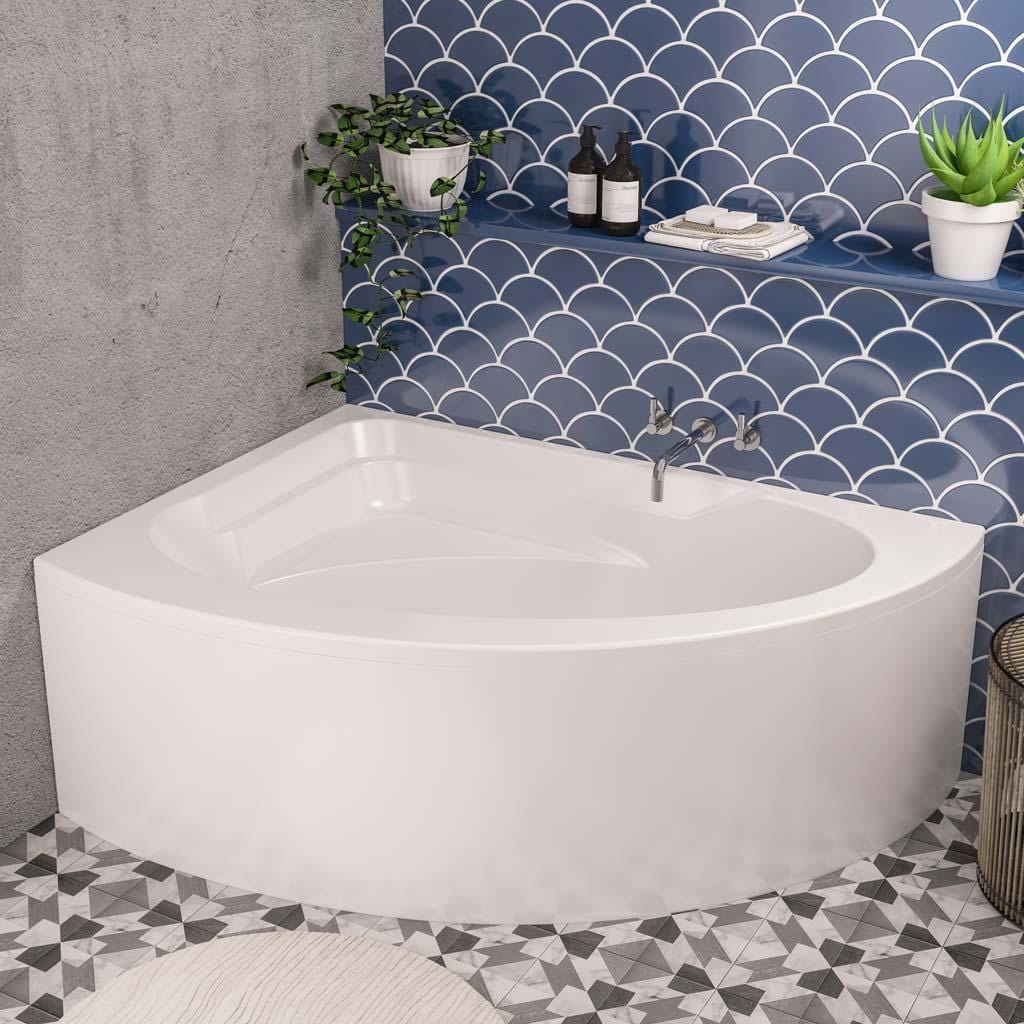 Eastbrook Corner Bath 5mm / Right Hand Eastbrook Lundy Offset Corner Bath