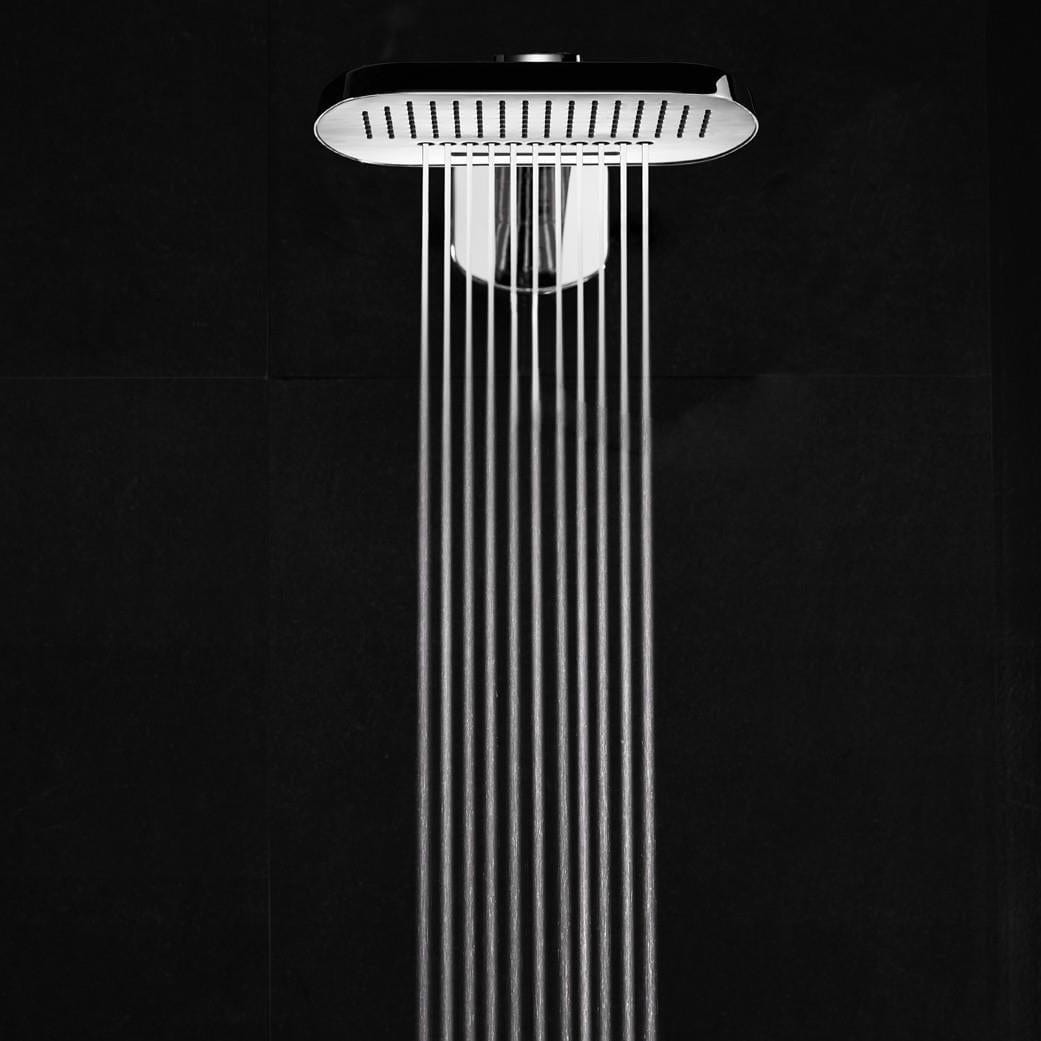 Flova Fixed Shower Head Flova Fusion Design 3 Function Rainshower Shower Head