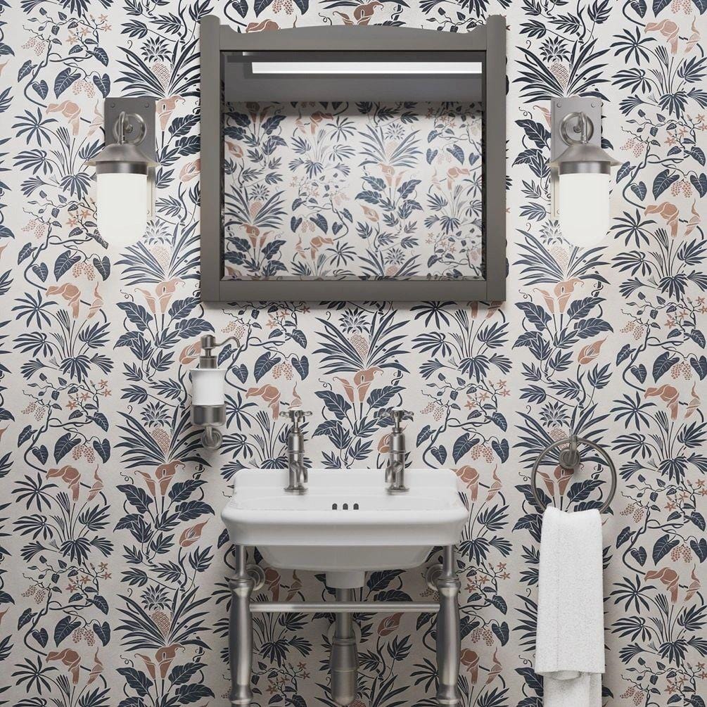 Burlington Standard Mirror 600mm / Ashbee Grey Burlington Guild Mirror