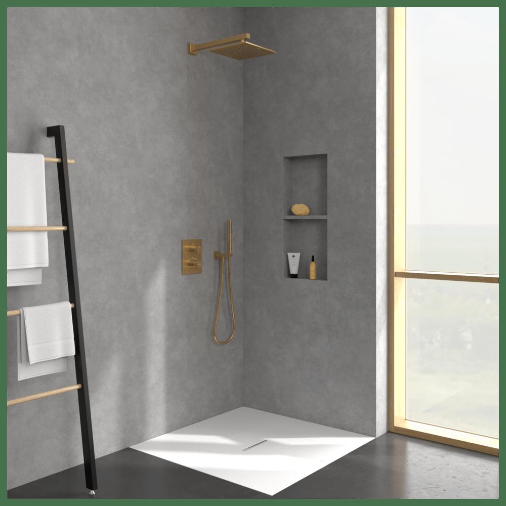 Villeroy & Boch Concealed Shower Set Villeroy & Boch Concealed Complete Shower Set with Shower Head and Handset