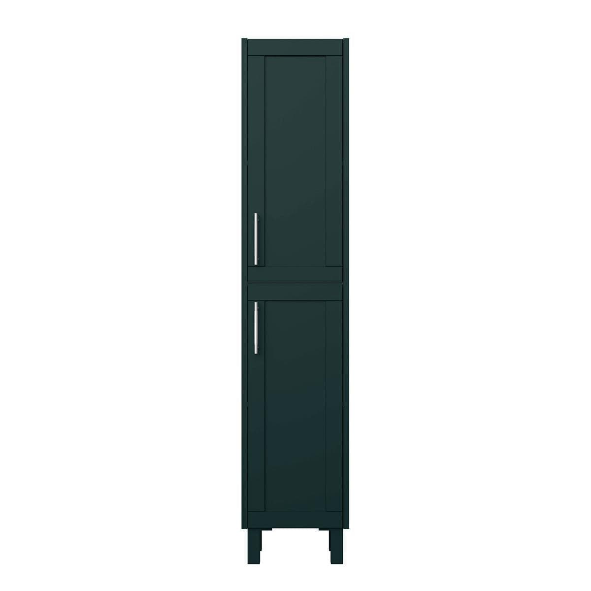 Heritage Storage Unit Classic Green Heritage Lynton Floor Standing Tall Cabinet 350mm Wide