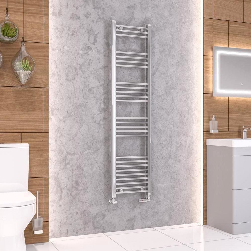 Eastbrook Wendover Straight Heated Towel Rail in Chrome