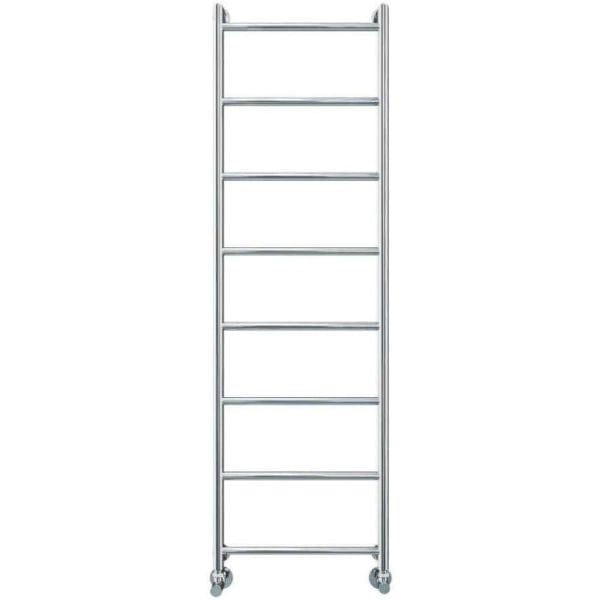 Vogue Ladder Rail 1550 x 500 / Central Heating Vogue Vivid Straight Heated Towel Rail in Chrome