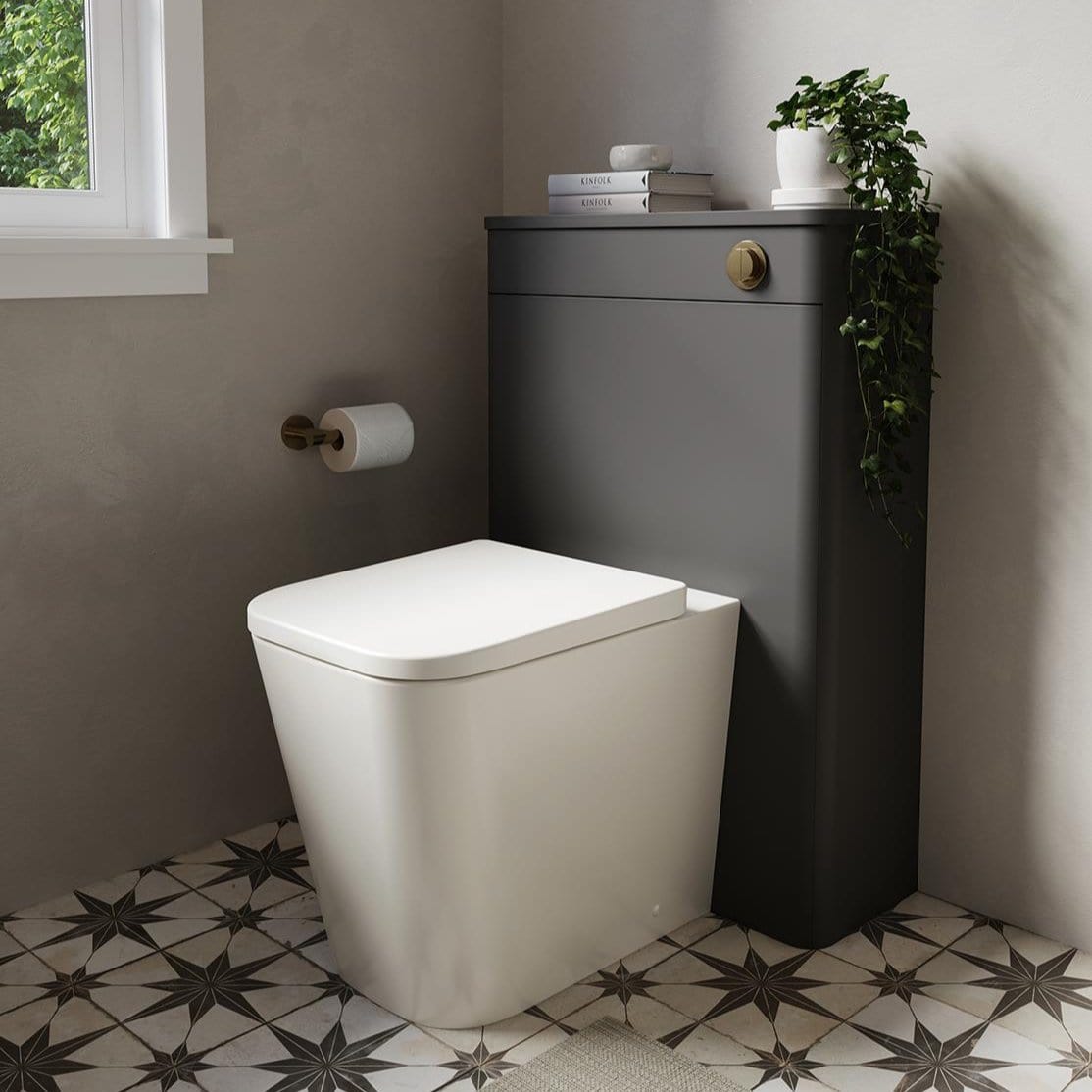 Saneux WC Back To Wall Unit Saneux Hyde WC Unit - 600mm Wide