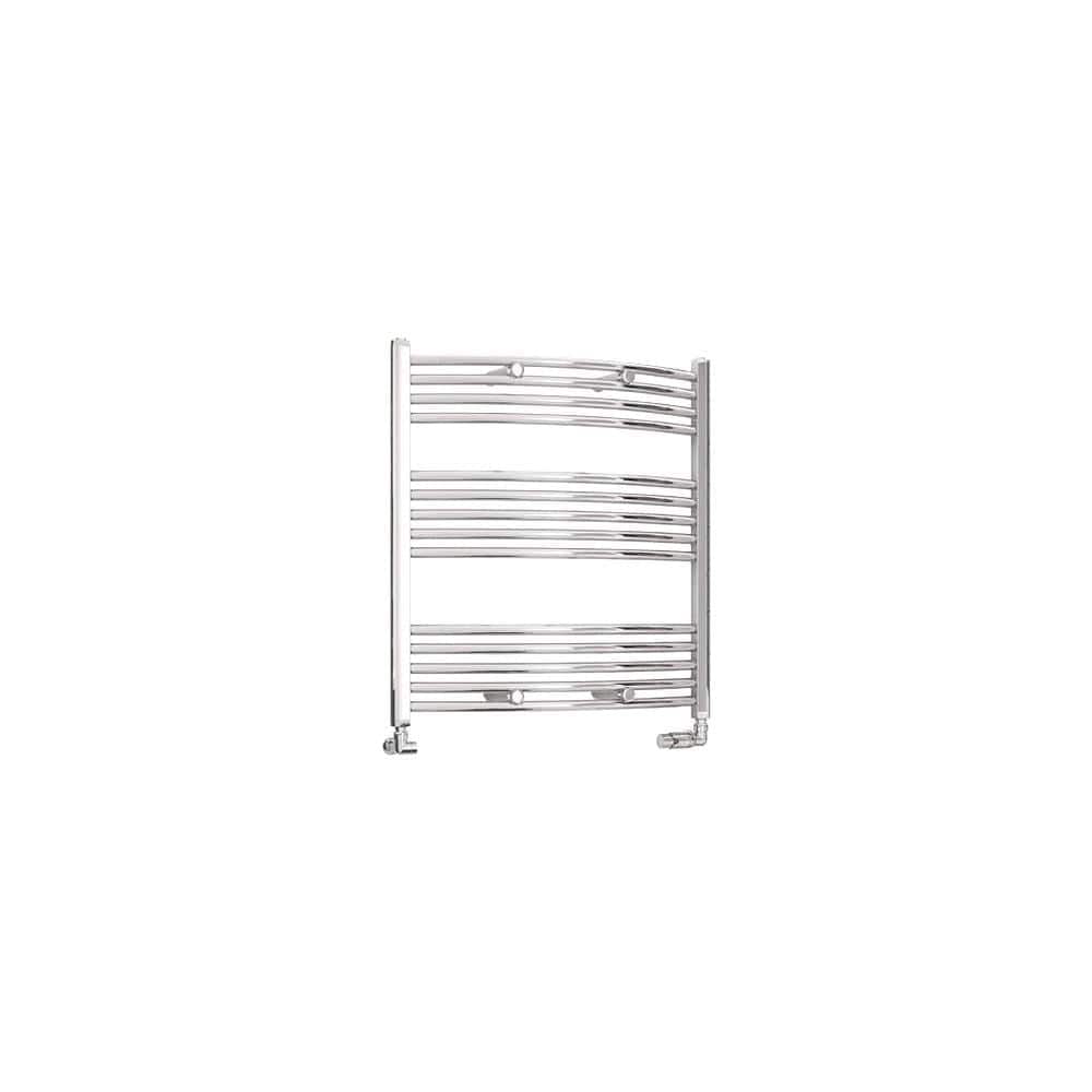 Eastbrook Wendover Curved Vertical Heated Towel Rail in Chrome