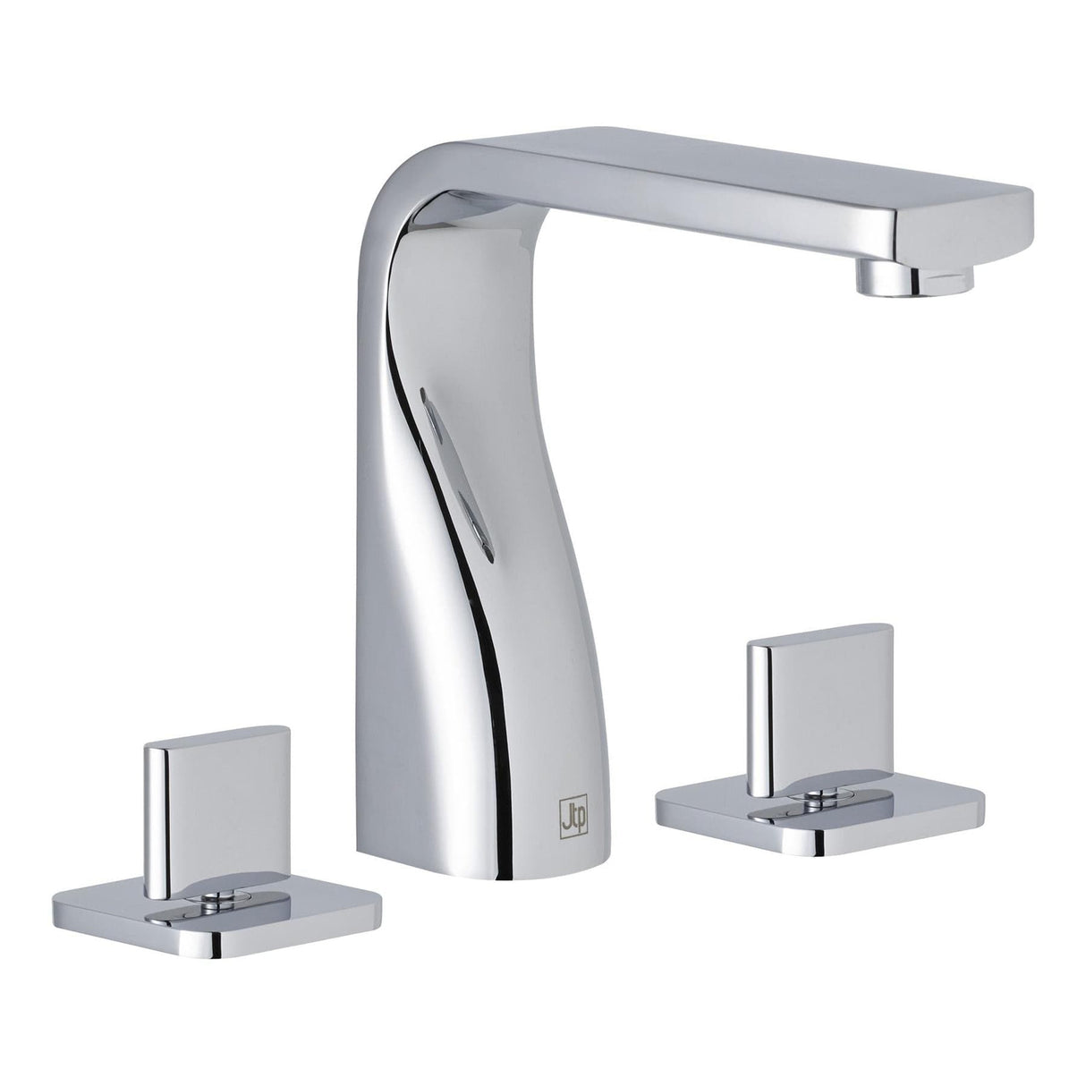 JTP 3 Tap Hole Basin Set JTP Curve 3 Hole Basin Mixer Tap - Chrome