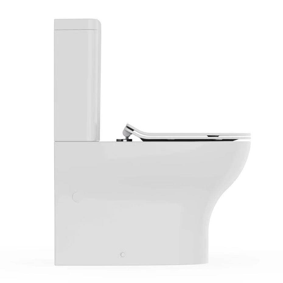 Crosswater Close Coupled Toilet Crosswater Kai Compact Close Coupled Toilet with Soft Close Seat