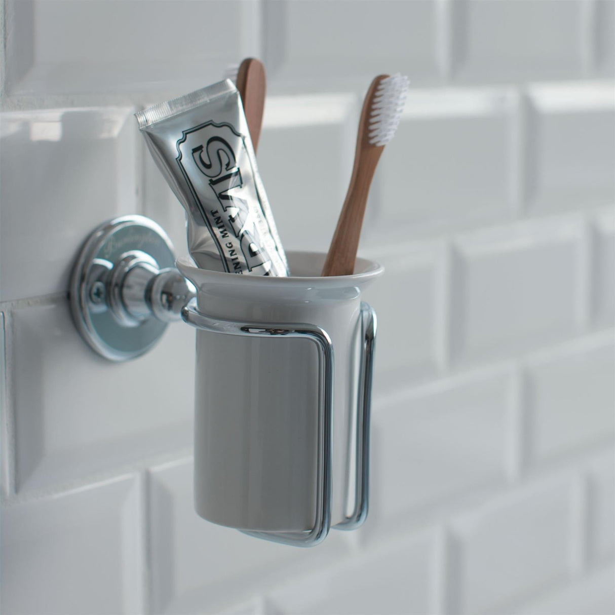 Burlington Toothbrush Holder Chrome Burlington Traditional Tumbler and Holder