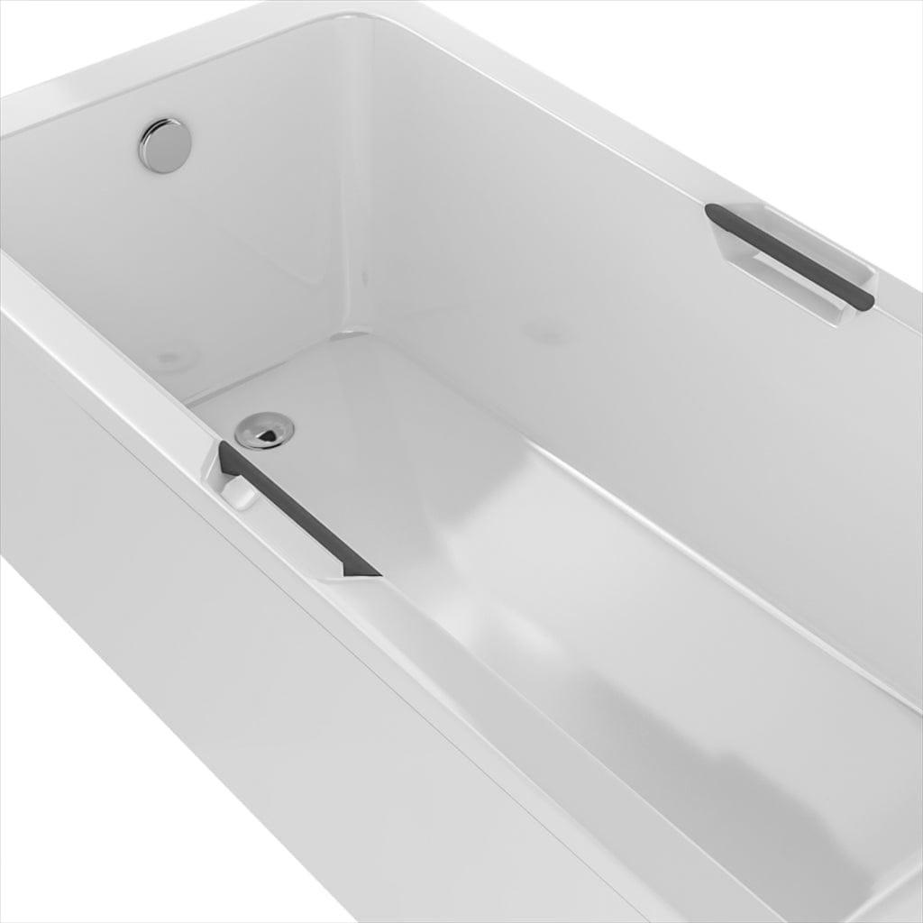 Eastbrook Bath Accessories Matt Anthracite Eastbrook Portland Twin Hand Grips