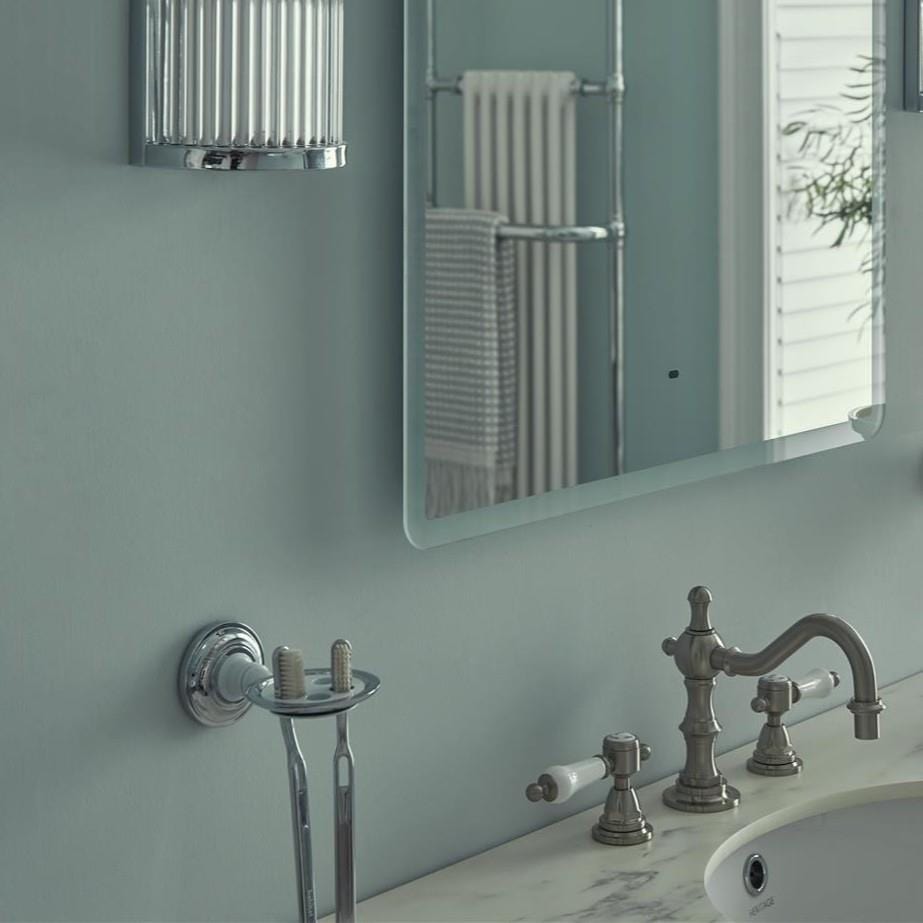 Heritage Toothbrush Holder Heritage Clifton Toothbrush Holder in Chrome