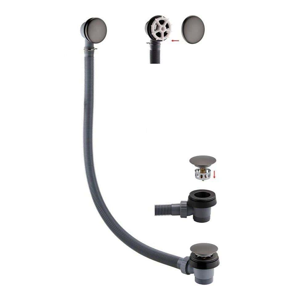 Aquarius Bath Waste Aquarius FT Easy Clean Click Clack Bath Waste and Overflow