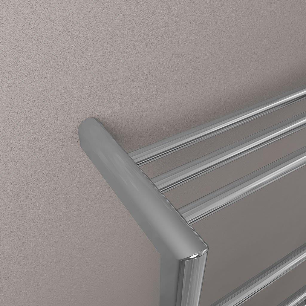 Eastbrook Ladder Rail Eastbrook Biava Corinium Designer Radiator in Chrome