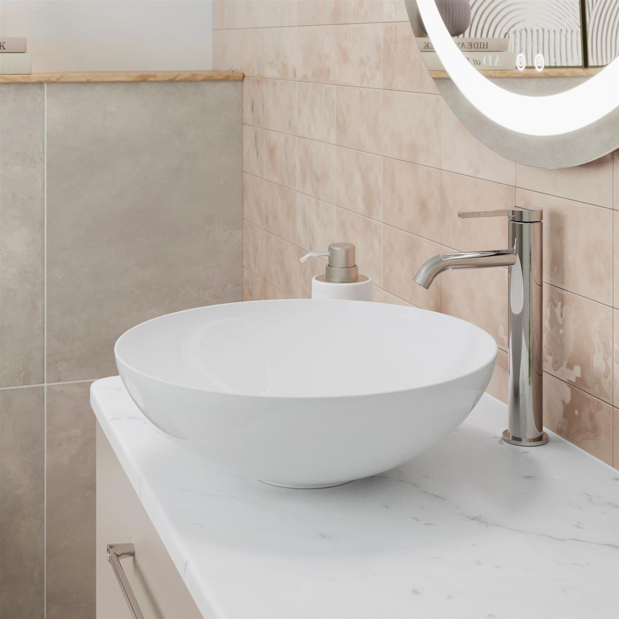 Britton Mono Basin Tap Chrome Britton Hoxton 2.0 Tall Basin Mixer Tap