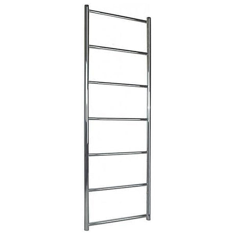 Vogue Ladder Rail 1600 x 500 / Dual Fuel Vogue Galaxy Straight Heated Towel Rail in Polished Stainless Steel