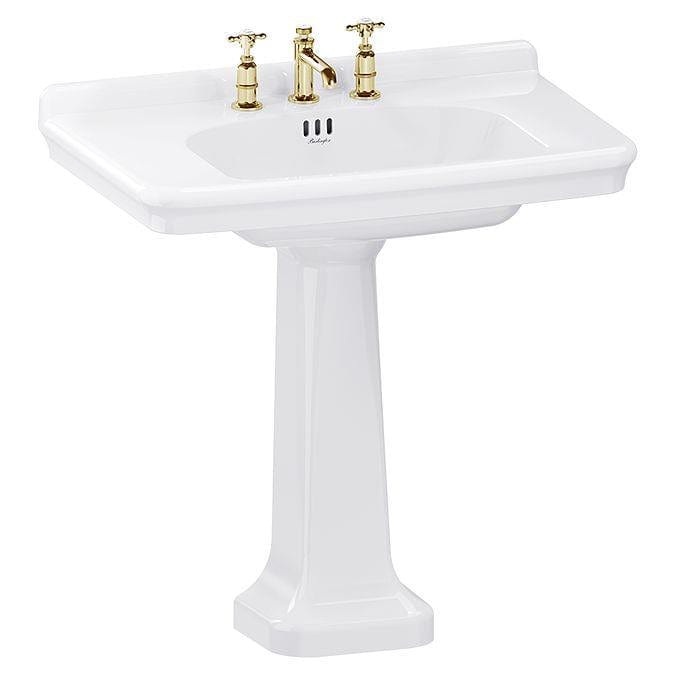 Burlington Wall Hung Basin 850mm / 3 / Pedestal Burlington Guild Basin with Pedestal or Washstand