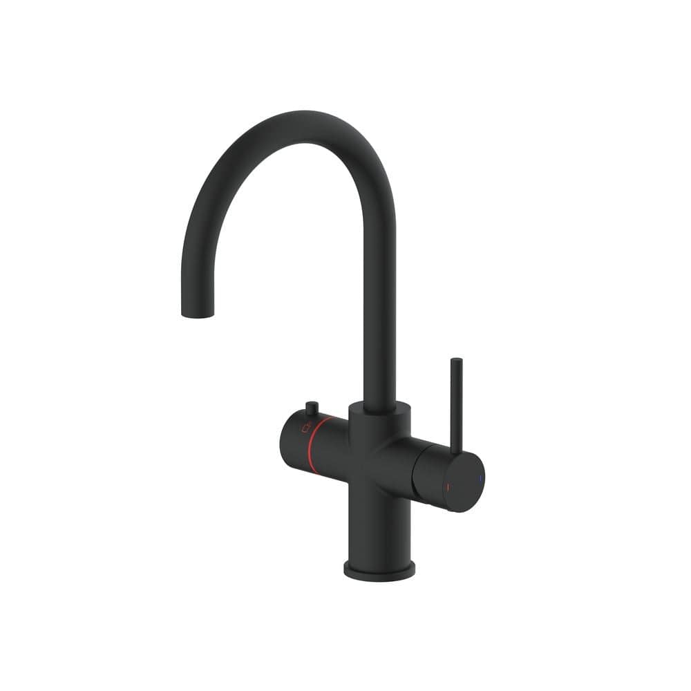 Aquarius Instant Hot Water Tap Aquarius TrueCook 3-in-1 Instant Hot Water Kitchen Tap with Swan Spout