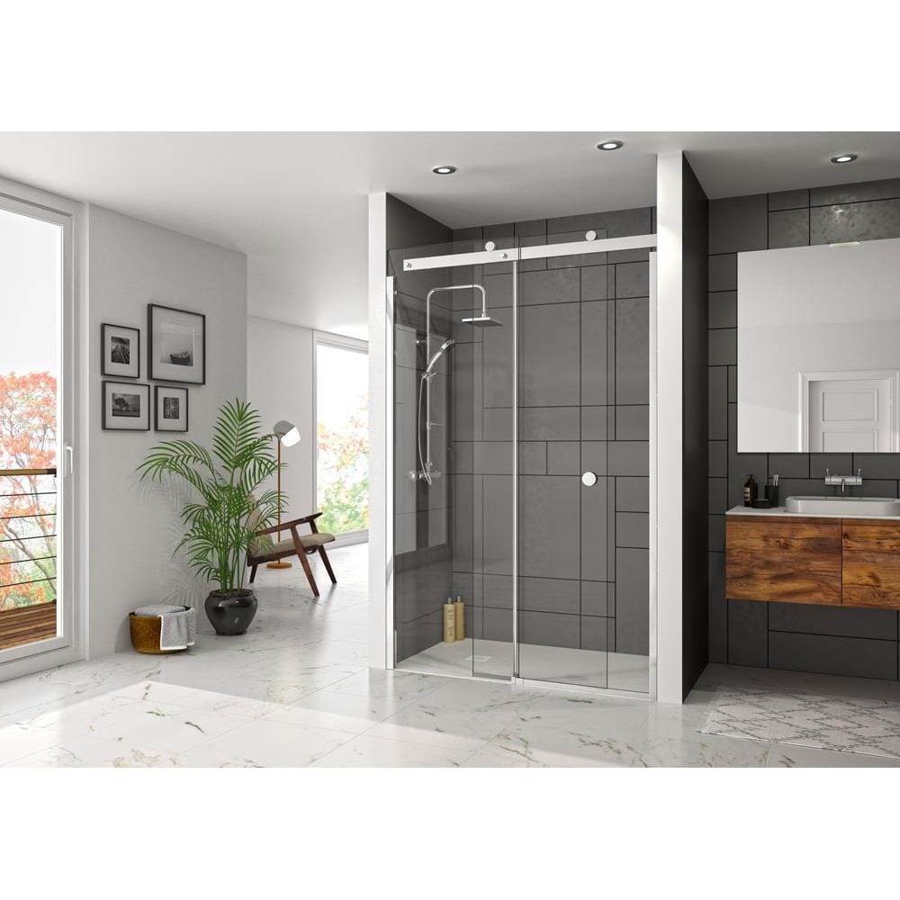 Merlyn Slding Shower Door 1400mm / Left Hand Merlyn Series 10 Sliding Shower Shower Door in Chrome