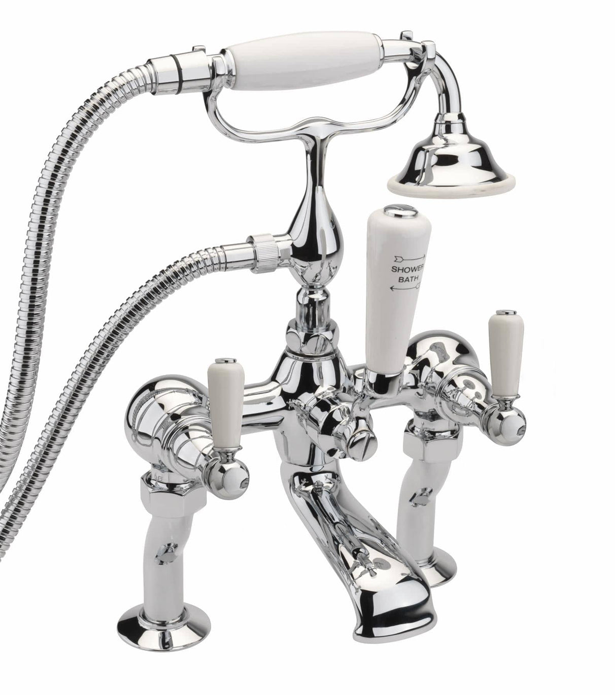 Sagittarius Bath Shower Mixer Sagittarius Kensington Lever Bath Shower Mixer Tap with Kit in Chrome