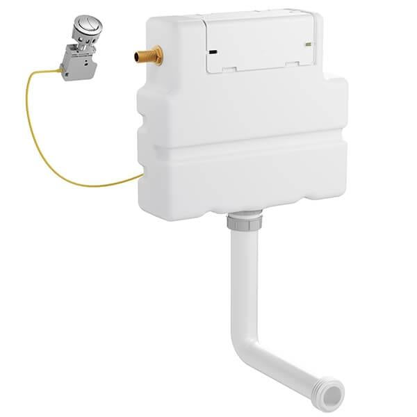 Crosswater Slim Line Furniture Dual Flush Concealed Toilet Cistern