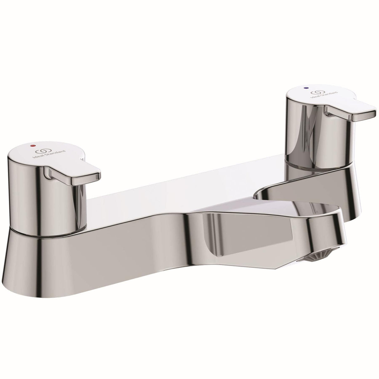 Ideal Standard Bath Mixer Ideal Standard Calista Dual Control 2 Hole Bath Filler Tap in Chrome
