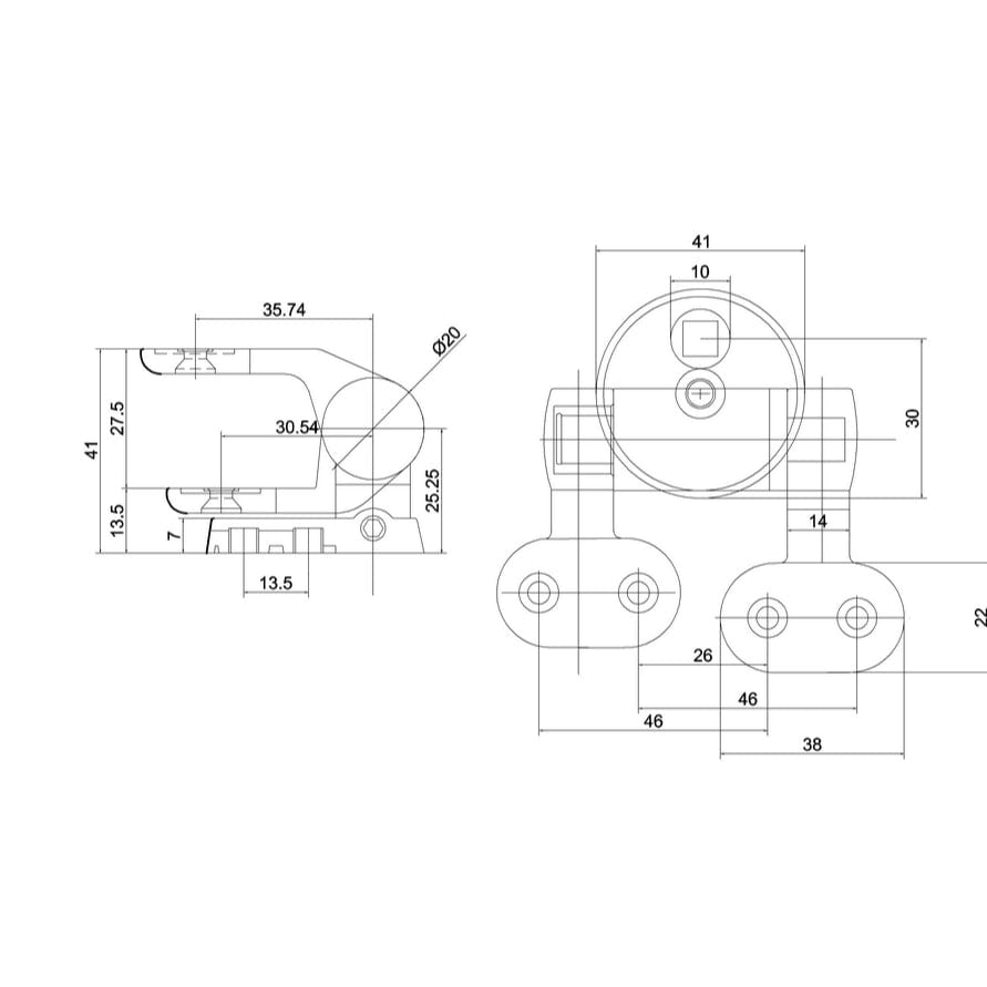Burlington Burlington Soft Close Toilet Seat Hinges