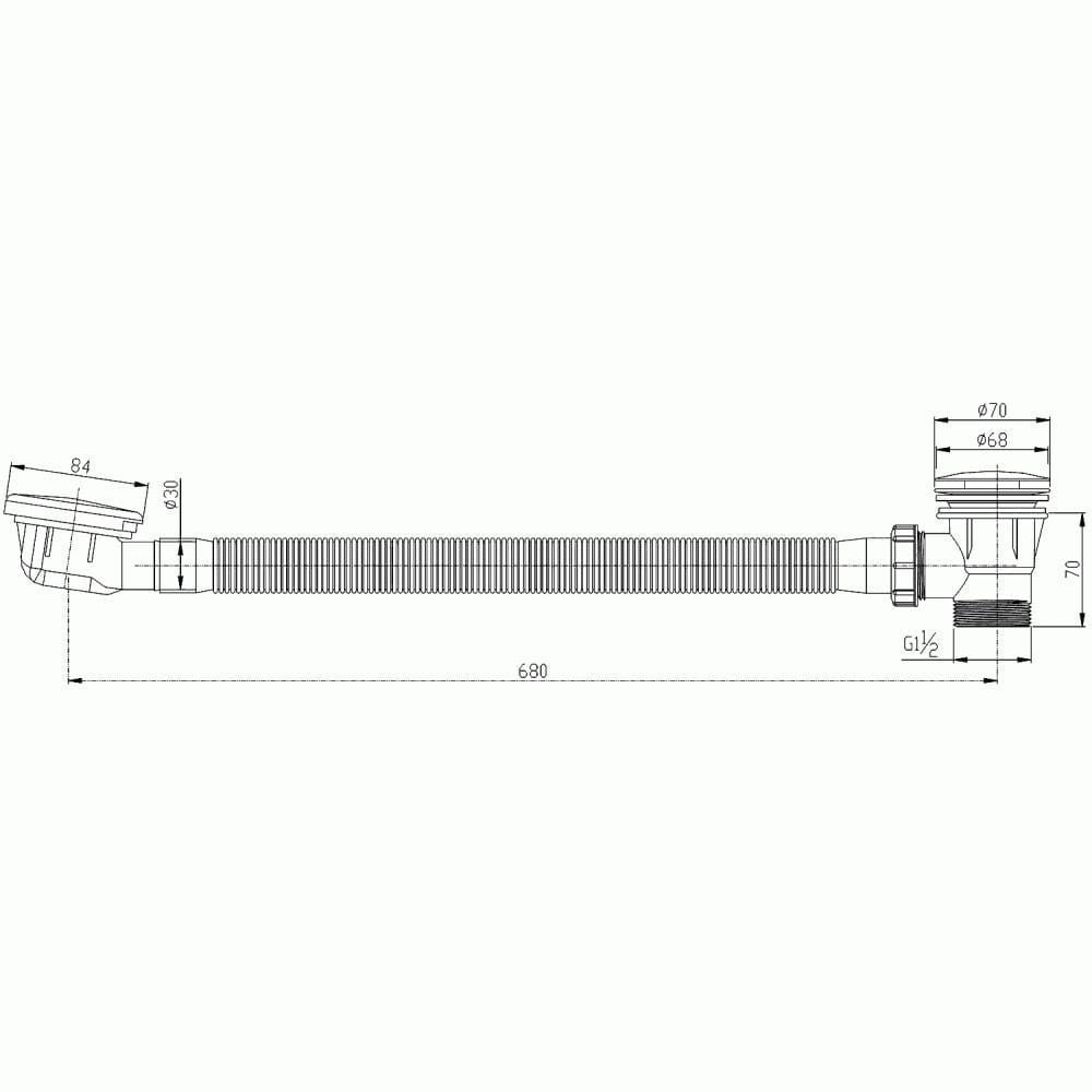 Flova Bath Waste Flova Bath Clicker Waste