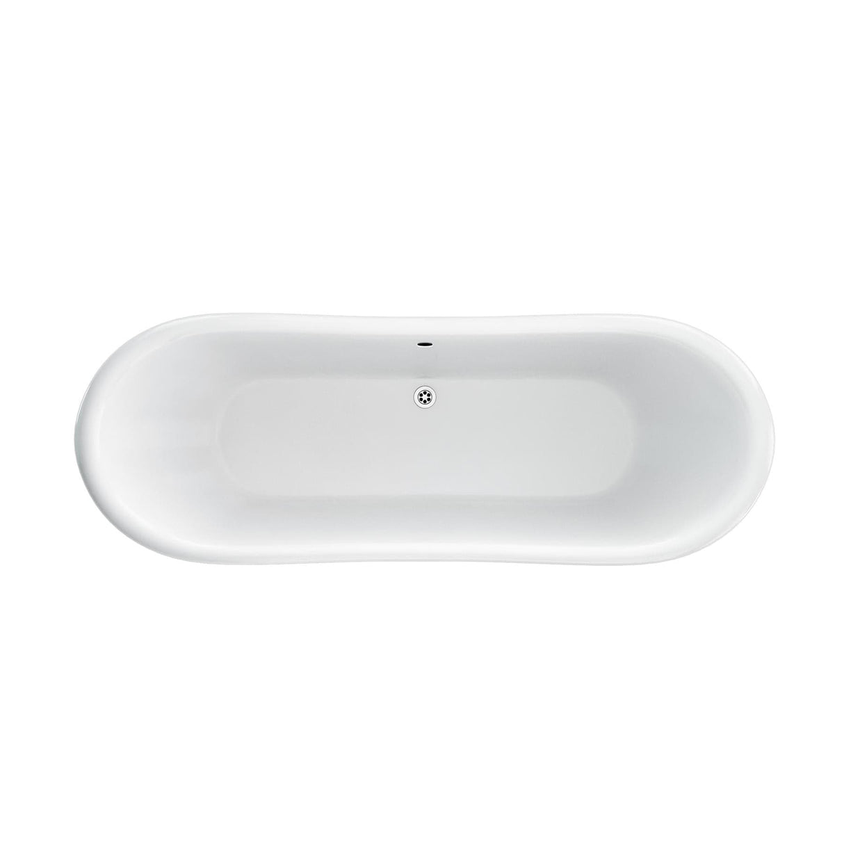 Burlington Roll Top and Slipper Freestanding Bath Burlington Admiral Oval Freestanding Bath in Gloss White