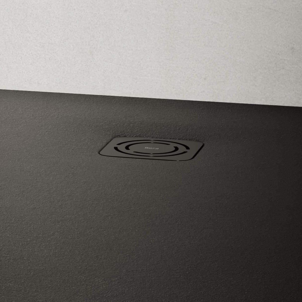 ROCA Square Shower Tray ROCA Terran-N Superslim Stonex® Square Shower Tray with Twist Colour Match Waste Cover