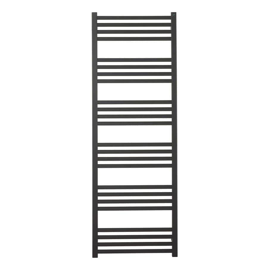 Crosswater Ladder Rail 1380 x 480mm / Dual Fuel Crosswater MPRO Designer Vertical Towel Radiator in Matt Black
