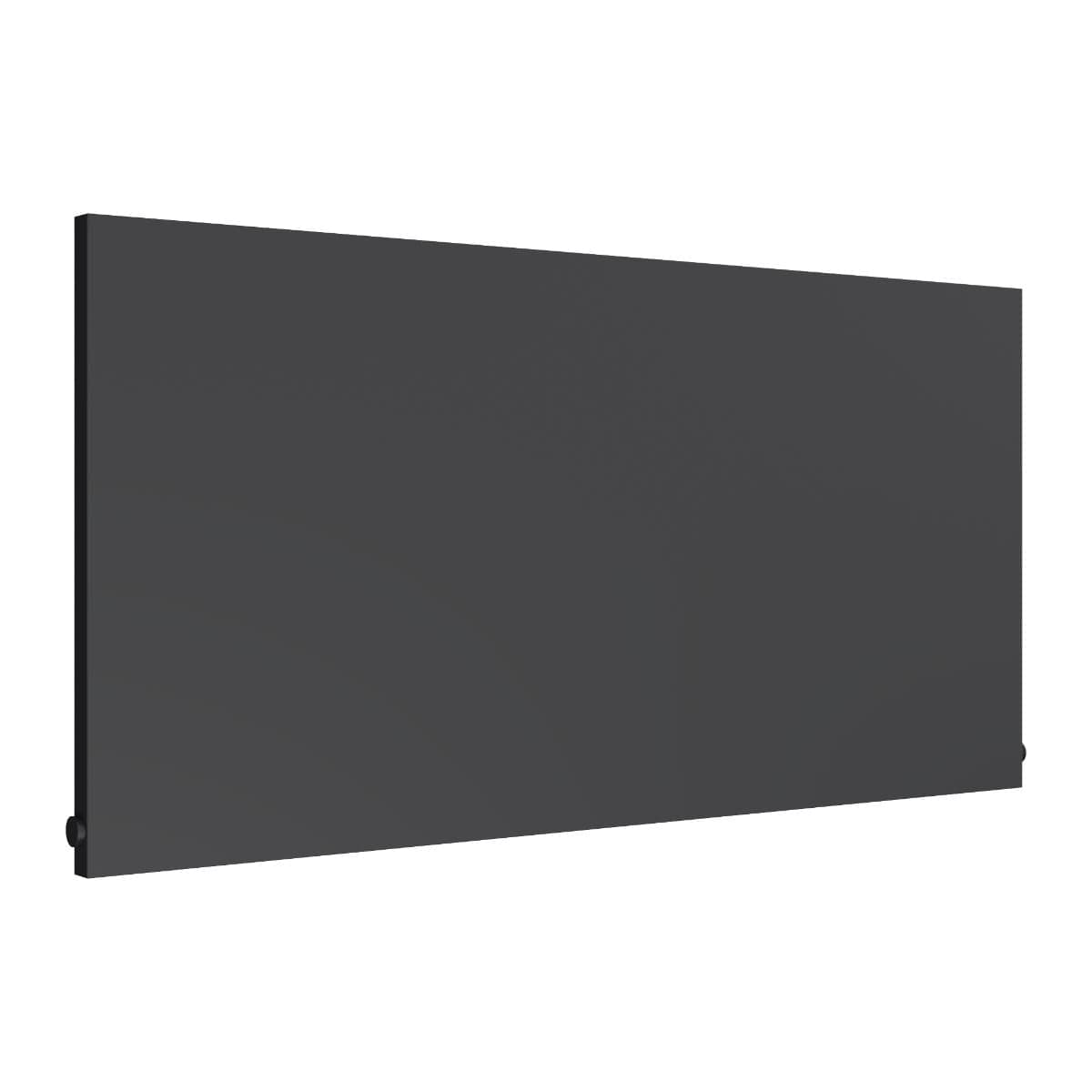 Reina Panel Radiator 600 x 1200mm / Anthracite Reina Slimline Horizontal Central Heating Flat Panel Radiator