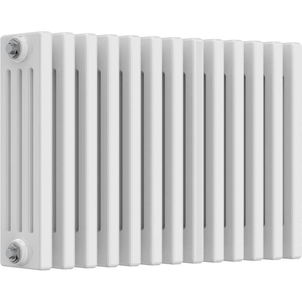 Aquarius Bathrooms Column Radiator Aquarius Foundry Horizontal 4 Column Radiator in White