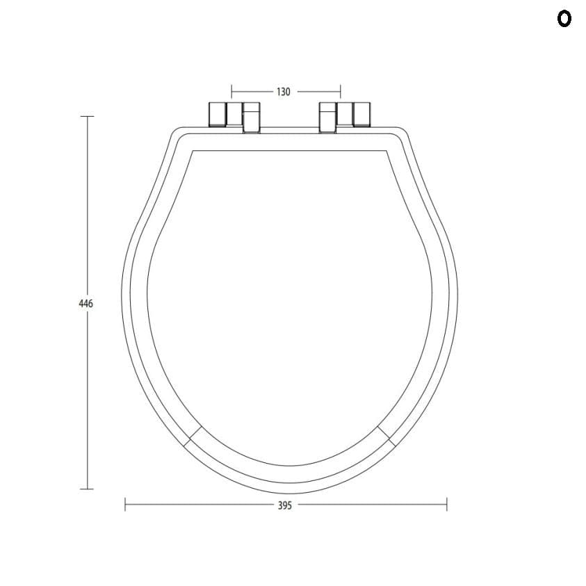 Imperial Toilet Seat Imperial Regent Solid Wood Toilet Seat in Natural Oak with Soft Close Hinges