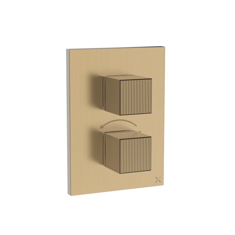 Crosswater Limit Crossbox 2 Multi-Flow Outlet Trimset