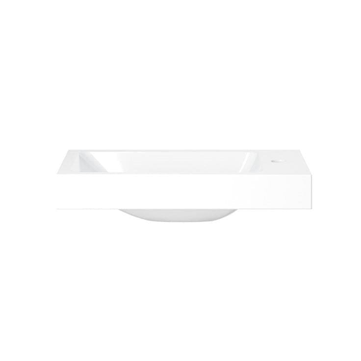 Heritage Cloakroom Vanity Unit Heritage Lynton 400mm Cloakroom Wall Mounted Vanity Unit with 1 Tap Hole Basin