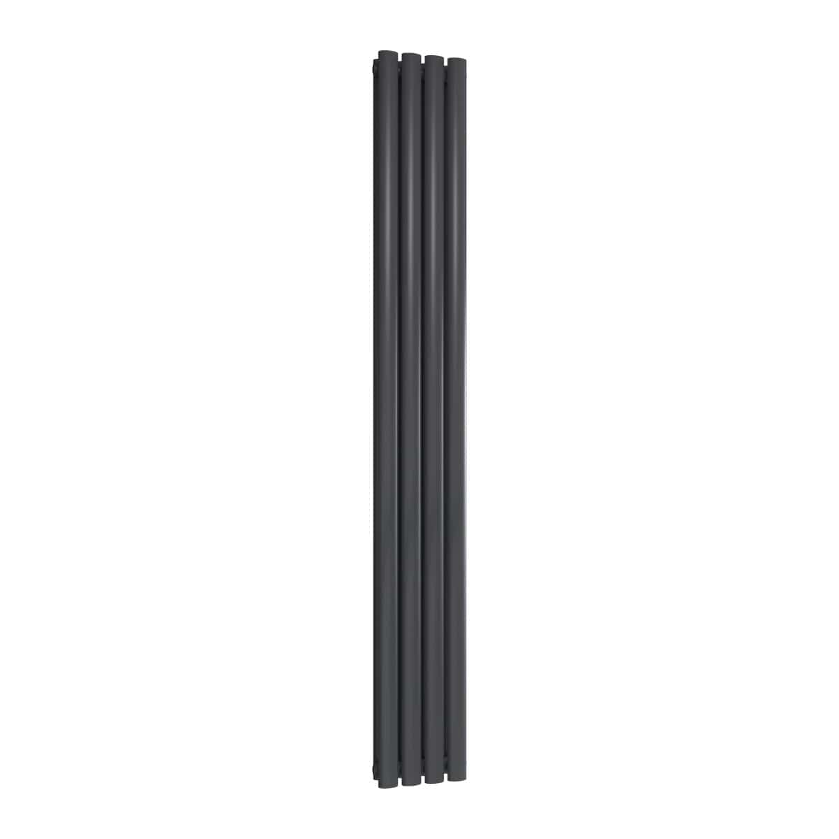 Reina Panel Radiator 1800 x 236mm / Anthracite Reina Neva Vertical Double Panel Central Heating Radiator