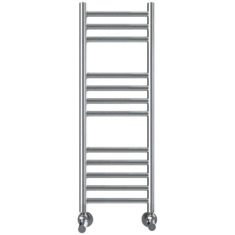 Vogue Ladder Rail 800 x 300 / Central Heating Vogue Chube Straight Ladder Rail in Polished Stainless Steel