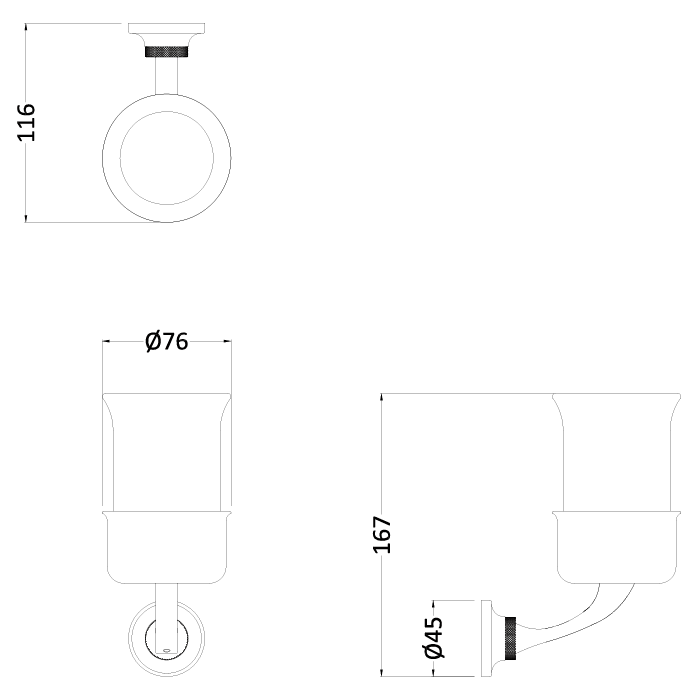 Burlington Guild Tumbler and Holder