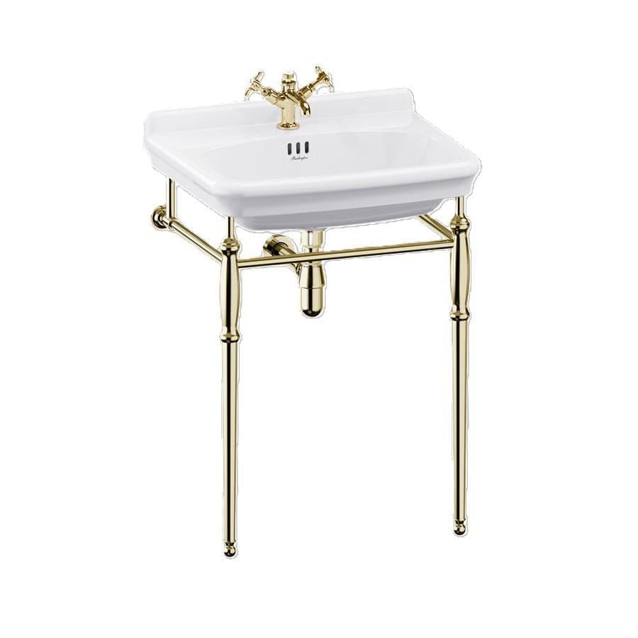 Burlington Wall Hung Basin 620mm / 2 / Gold Washstand Burlington Guild Basin with Pedestal or Washstand