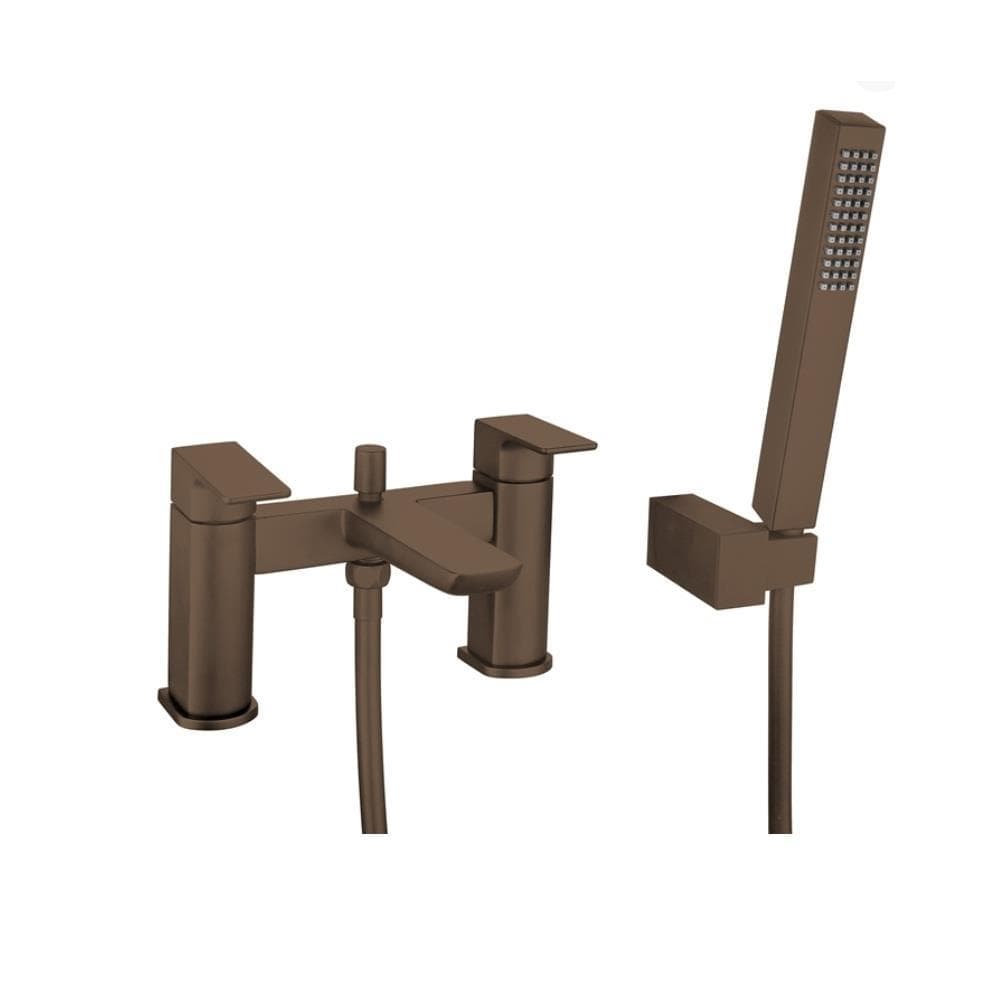 Aquarius Bathrooms Bath Shower Mixer Aquarius Hydro Complete Bath Brassware Pack with Basin Mixer, Bath and Shower Mixer