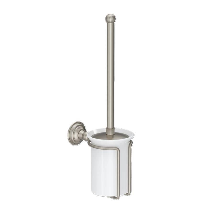 Crosswater Toilet Brush Brushed Nickel Crosswater Belgravia Toilet Brush and Holder