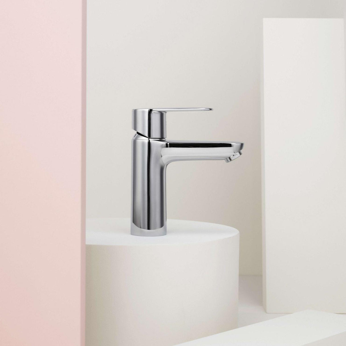 Roca Mono Basin Tap Roca Victoria Plus Cold Start Basin Mixer Tap with Click Clack Waste