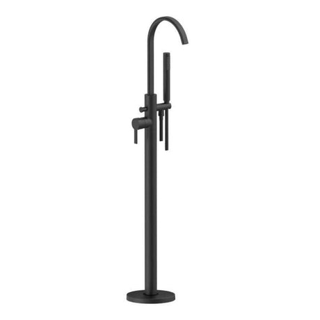 Aquarius Freestanding Bath Filler Matt Black Aquarius Evolution Floorstanding Bath Shower Mixer Tap