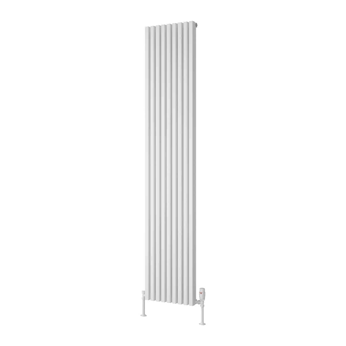 Reina Panel Radiator 1800 x 350mm / White Reina Albano Central Heating Vertical Radiator