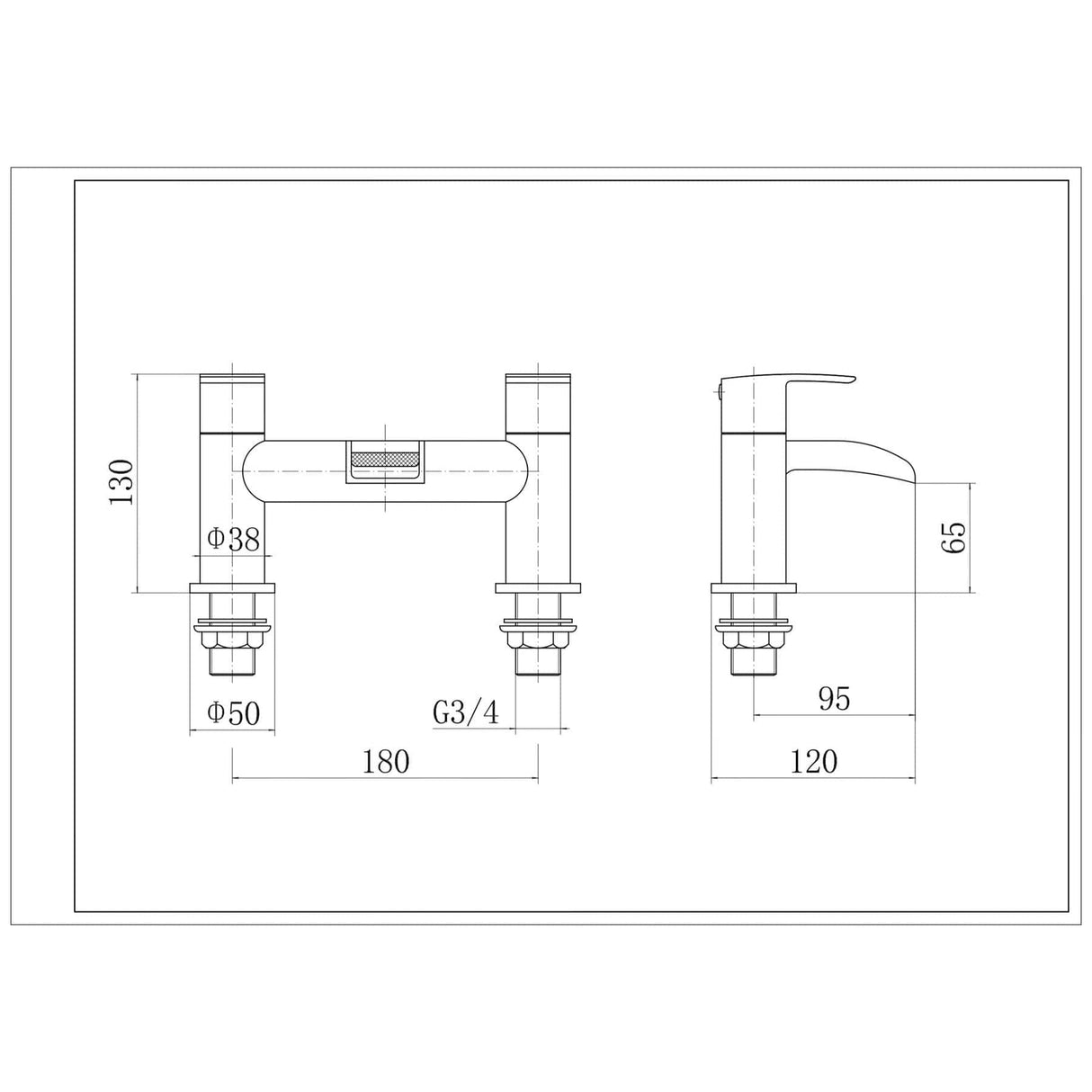 Aquarius Bath Mixer Aquarius Niagara Waterfall Bath Filler Mixer Tap