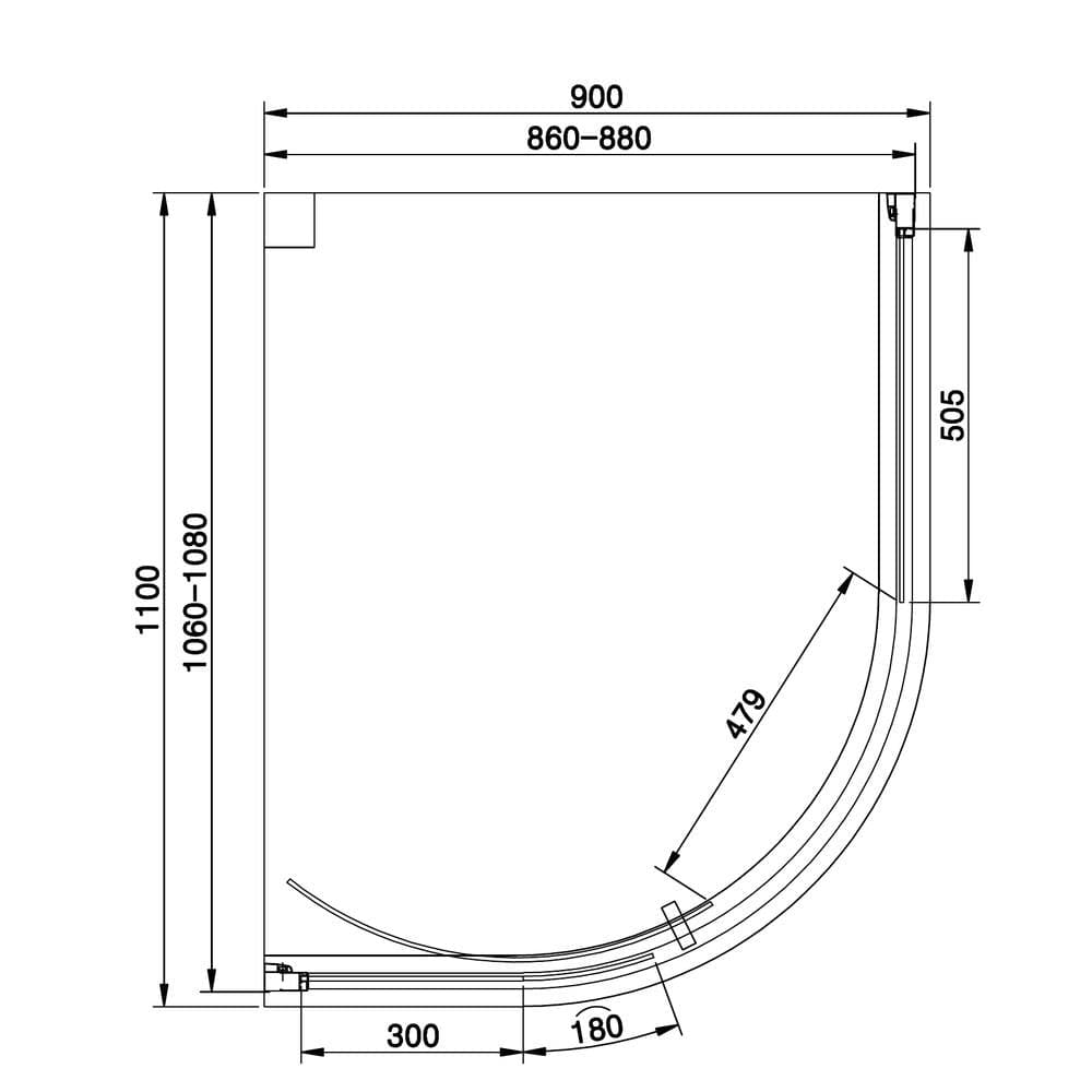 Eastbrook Quadrant Shower Enclosure Eastbrook Vantage 2000 Quadrant Shower Enclosure