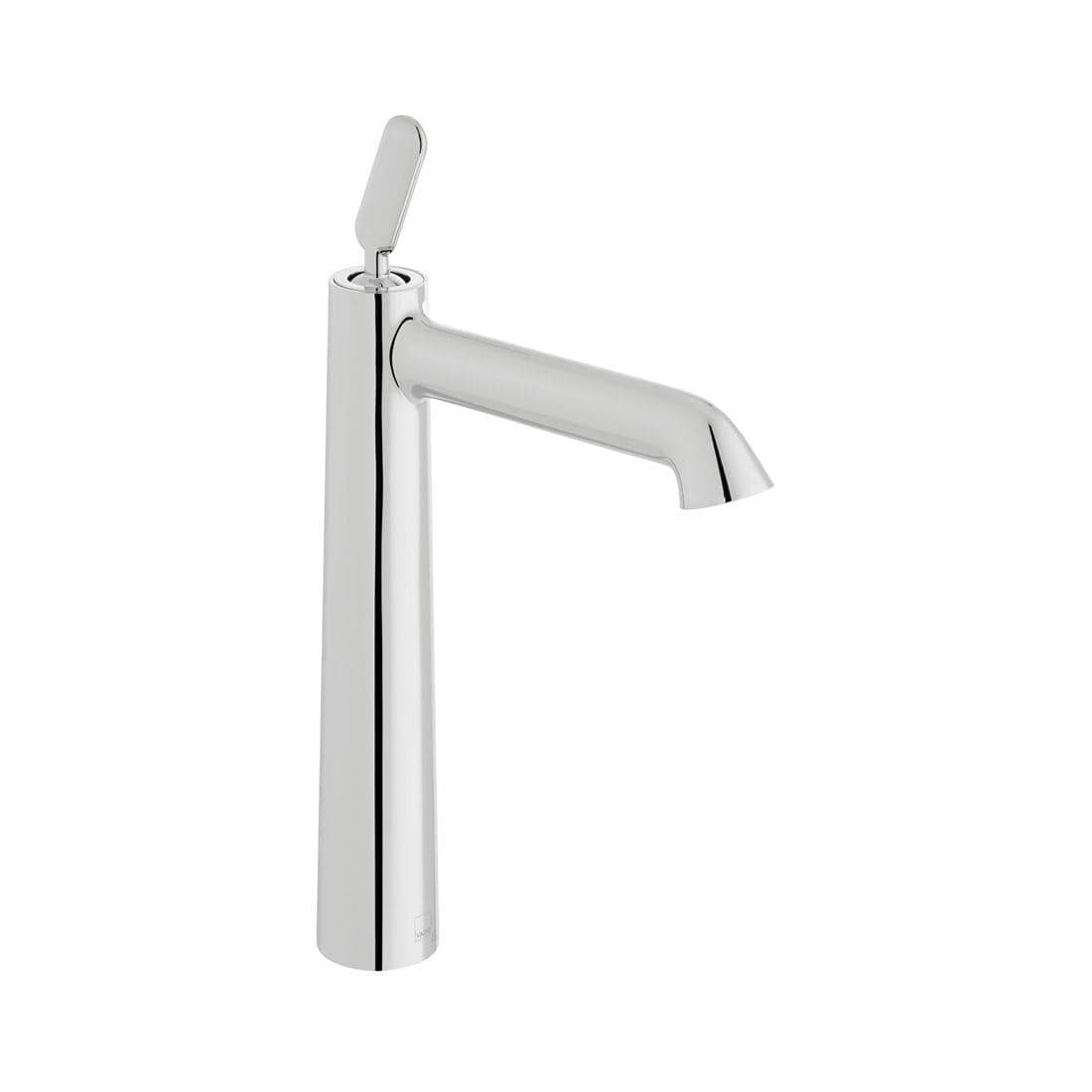 VADO Mono Basin Tap Vado Arrondi Tall Mono Basin Mixer Tap in Chrome