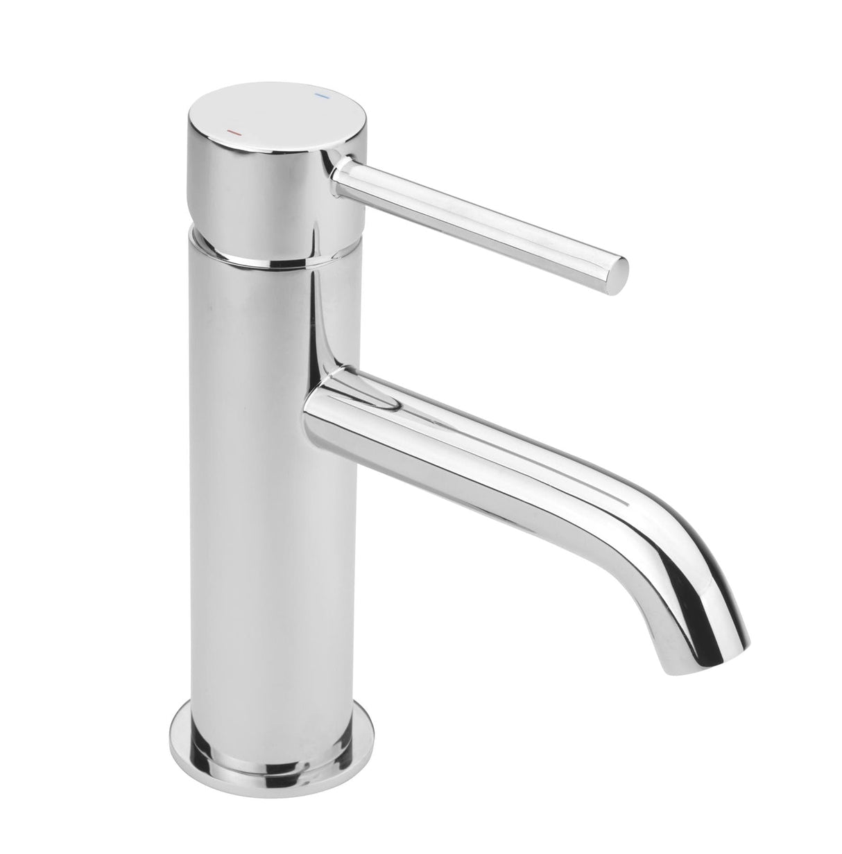 Sagittarius Mono Basin Tap Chrome Sagittarius Ergo Monobloc Basin Mixer Tap with Sprung Waste
