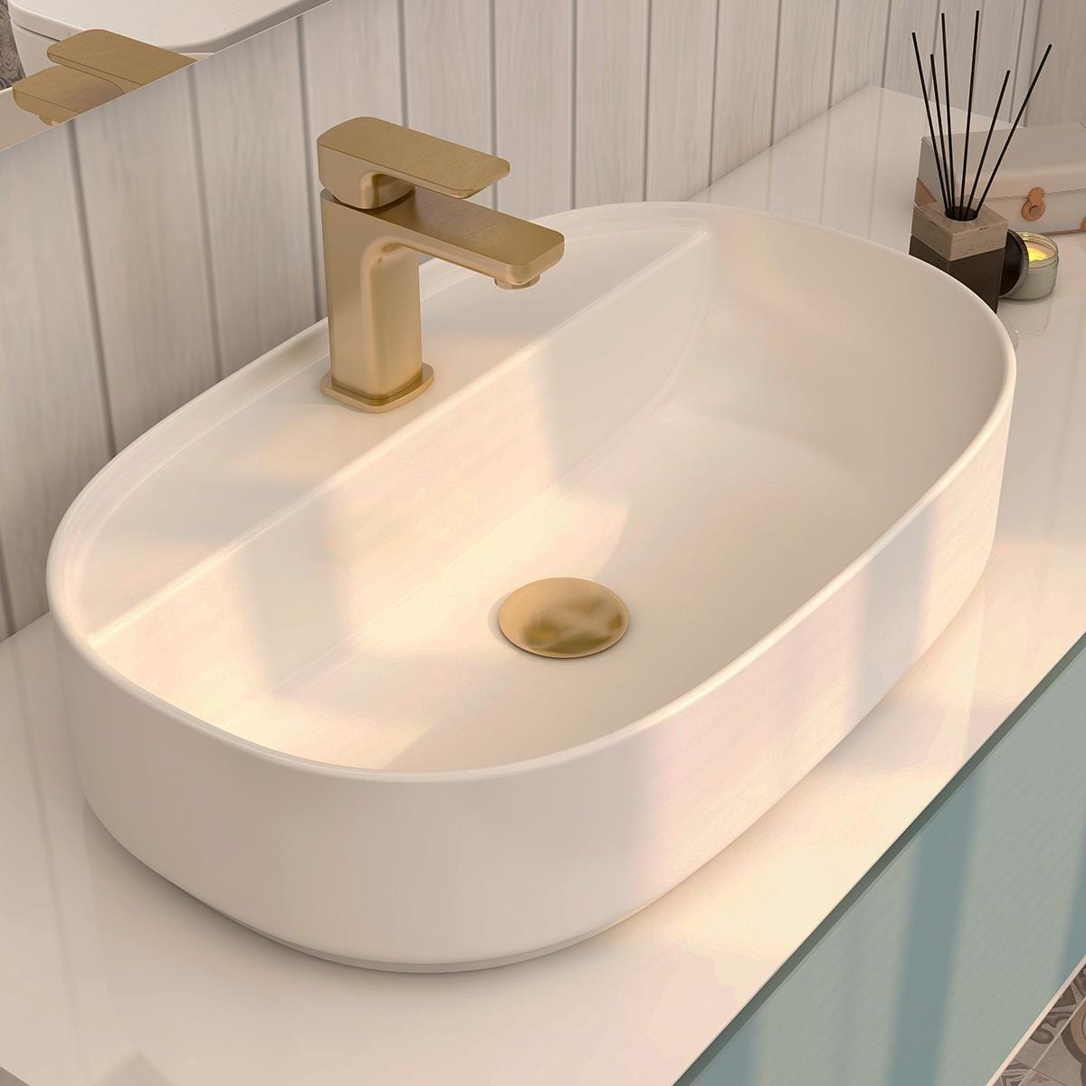 Imex Countertop Basin Imex Essence Countertop Basin - 600mm - White