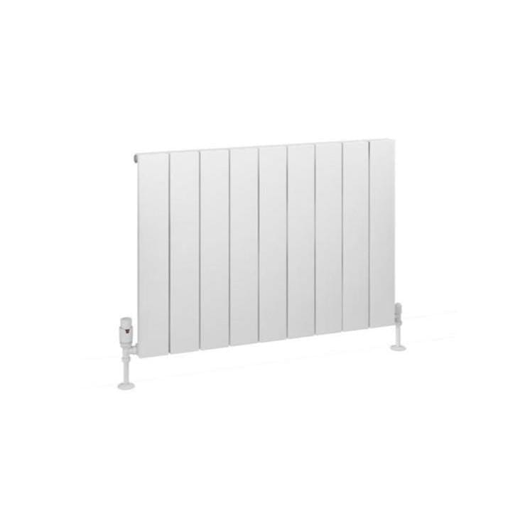 Eastbrook Panel Radiator Eastbrook Charlton Horizontal Designer Radiator - 600 x 850mm - Matt White